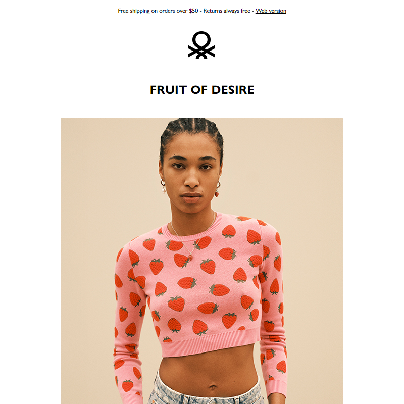 Fruit of Desire, the new patterns this season_