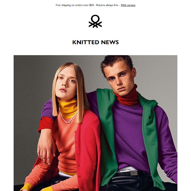 In our DNA: Knitwear for the new season