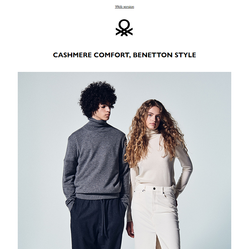 Cashmere knitwear: a must-have