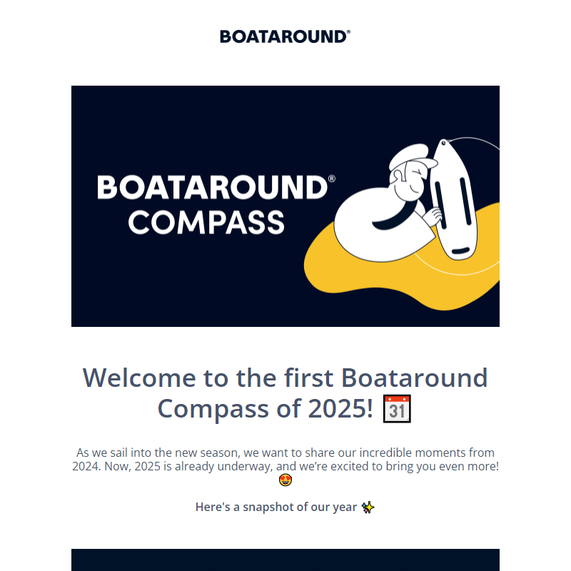 Boataround Compass _ a look back at 2024, full steam ahead in 2025