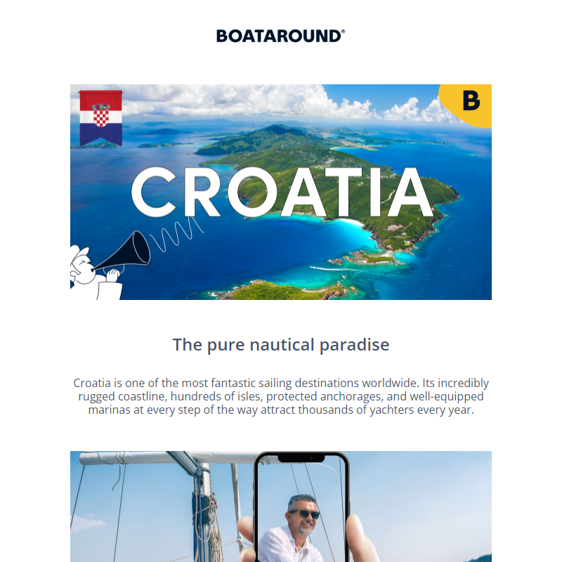 Sailing in Croatia __