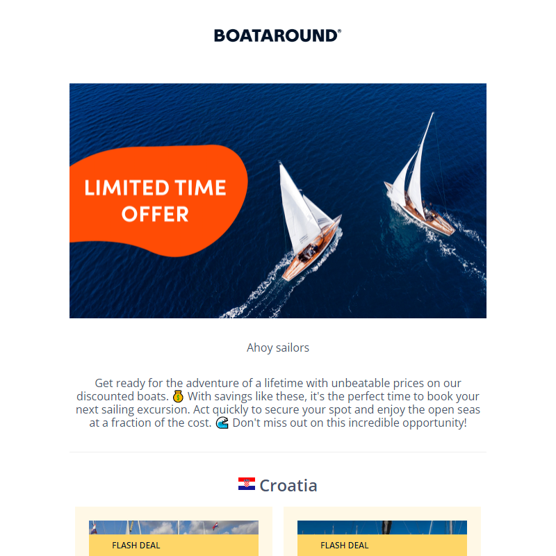 Act Fast: Save Big on Exclusive, Handpicked Boat Charters Today! __