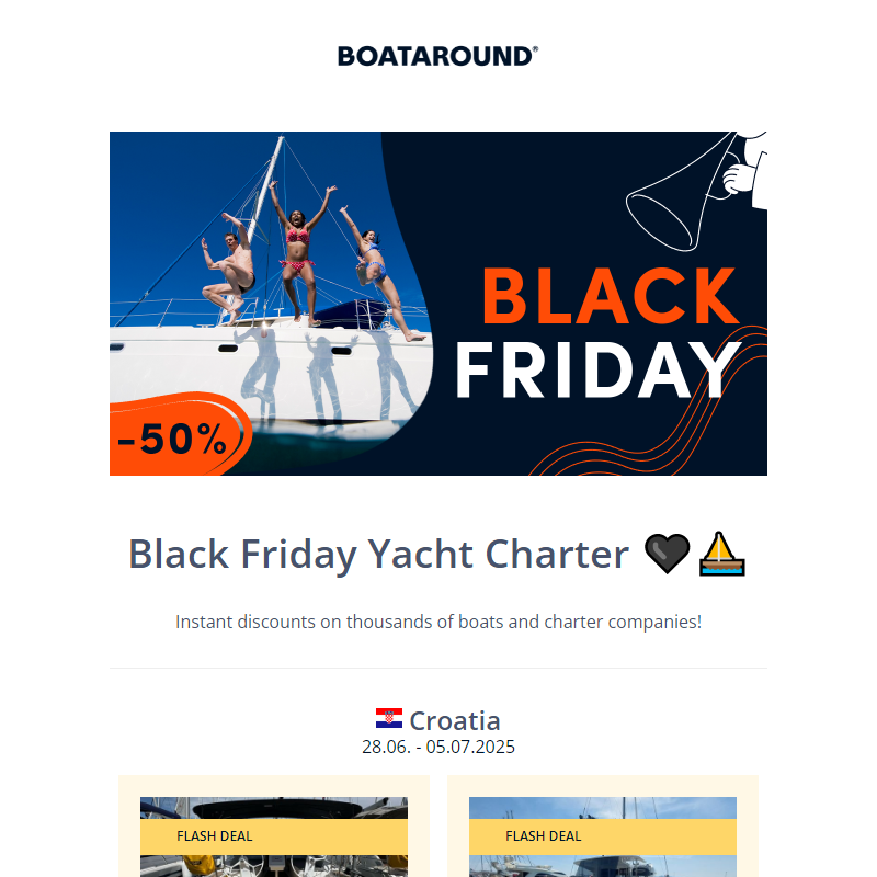 __Massive yacht charter discounts with Black Friday 2024_