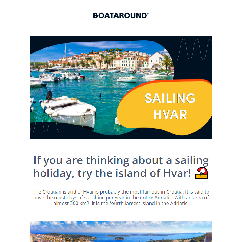Sailing Hvar _