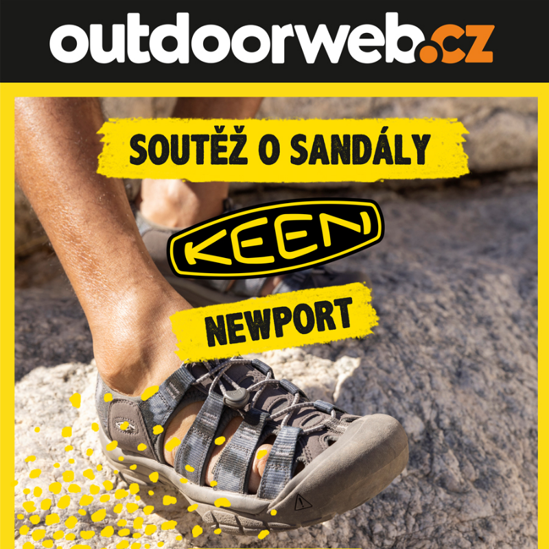 Soutěž o sandály Keen Newport na outdoorweb.cz