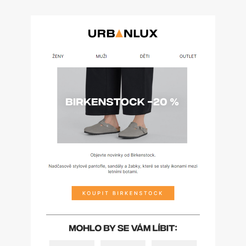 Letní hit: Birkenstock.