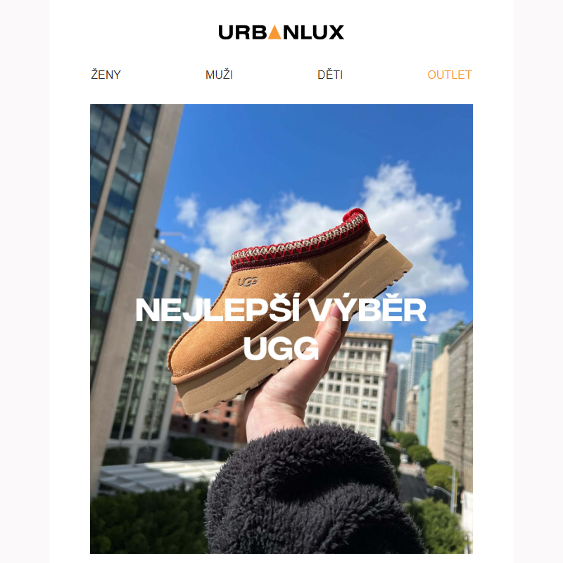 UGG nejžádanější modely jsou tu!