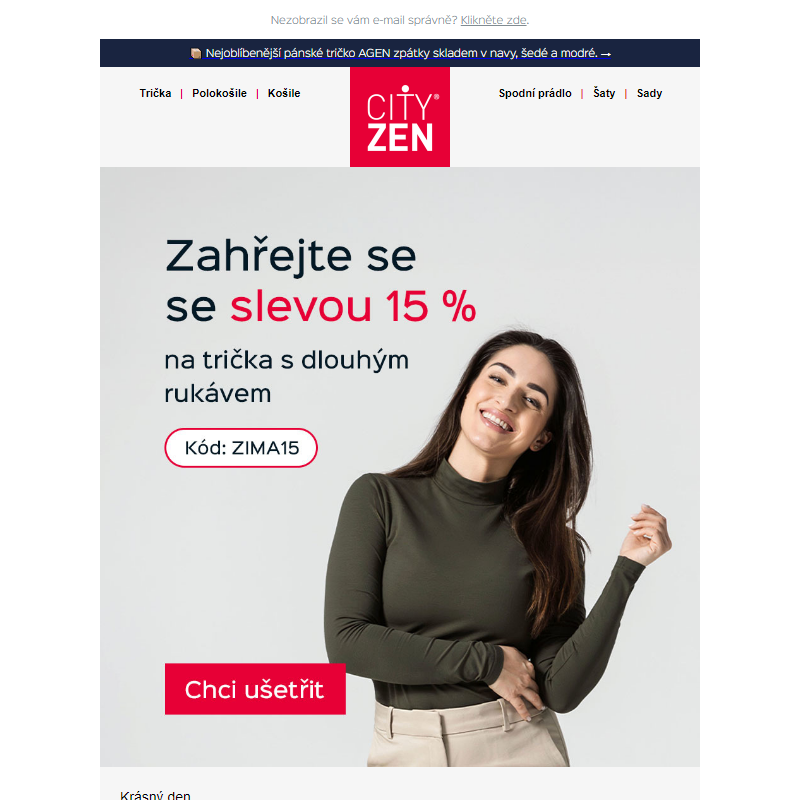 Z-z-z-zima Vám nebude | -15 %