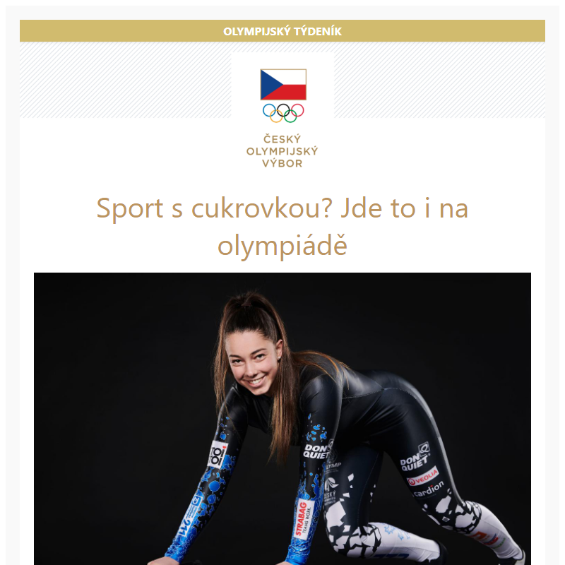 Sport s cukrovkou? Jde to i na olympiádě __