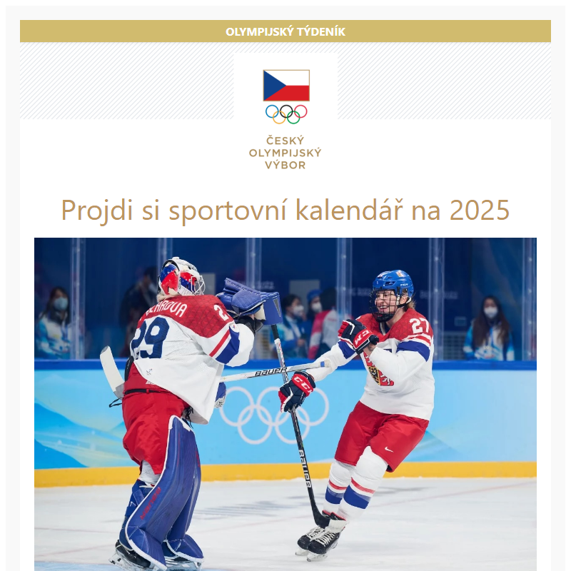 Projdi si sportovní kalendář na 2025 _