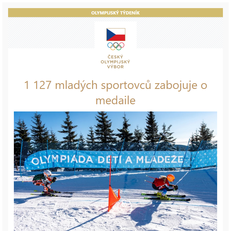 1 127 talentovaných sportovců zabojuje o medaile __