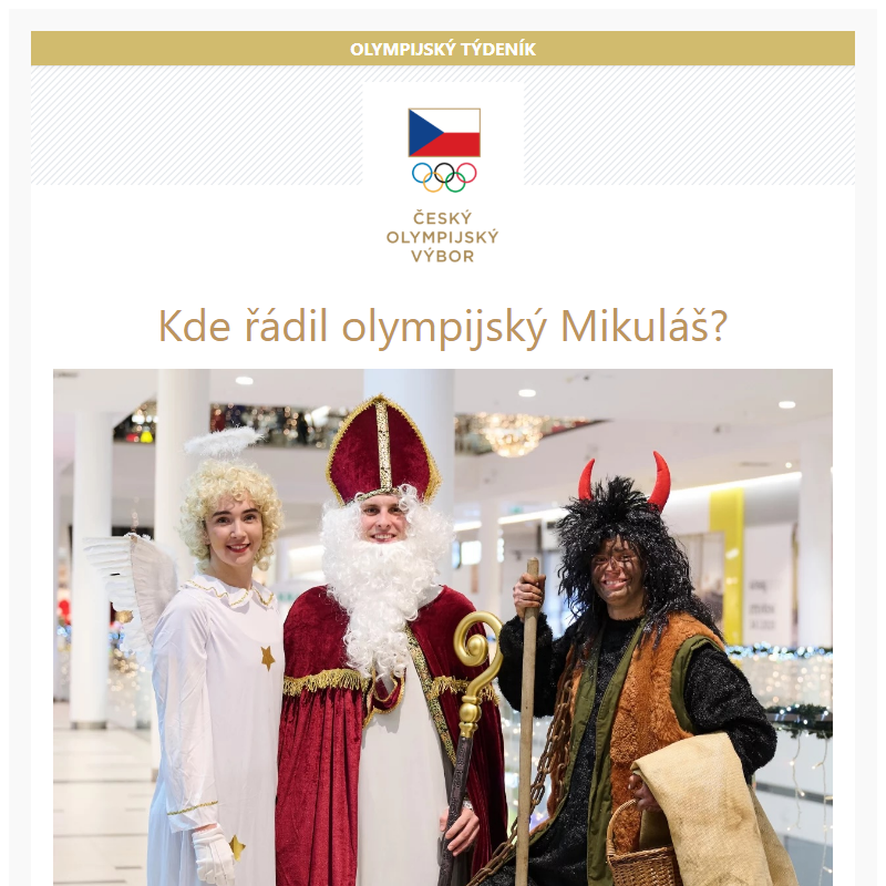 Kde řádil olympijský Mikuláš? _