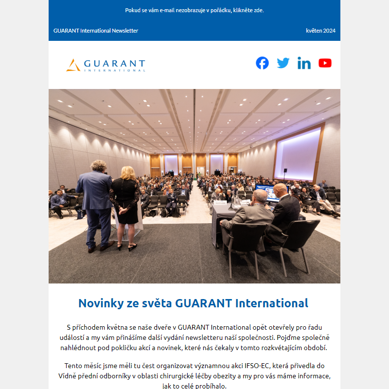 Novinky ze světa GUARANT International