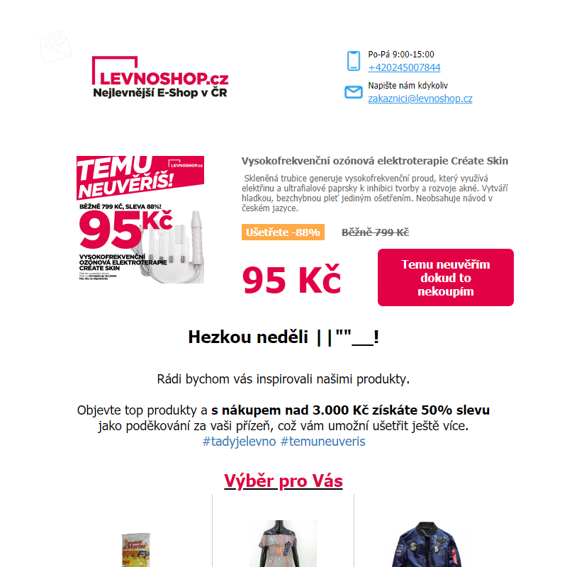 Ozónová terapie jen za 95,- Kč!! Ušetřete 88% oproti běžné ceně!