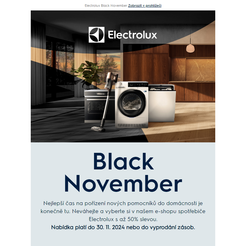 Electrolux Black November je tady!