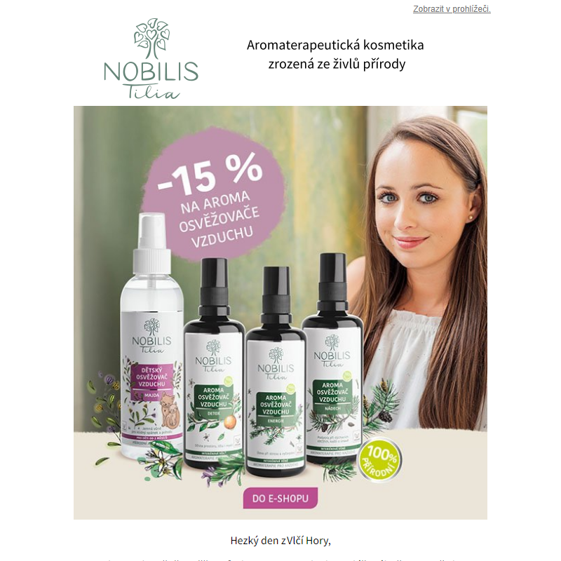 _15% sleva na vaše oblíbené aroma osvěžovače vzduchu