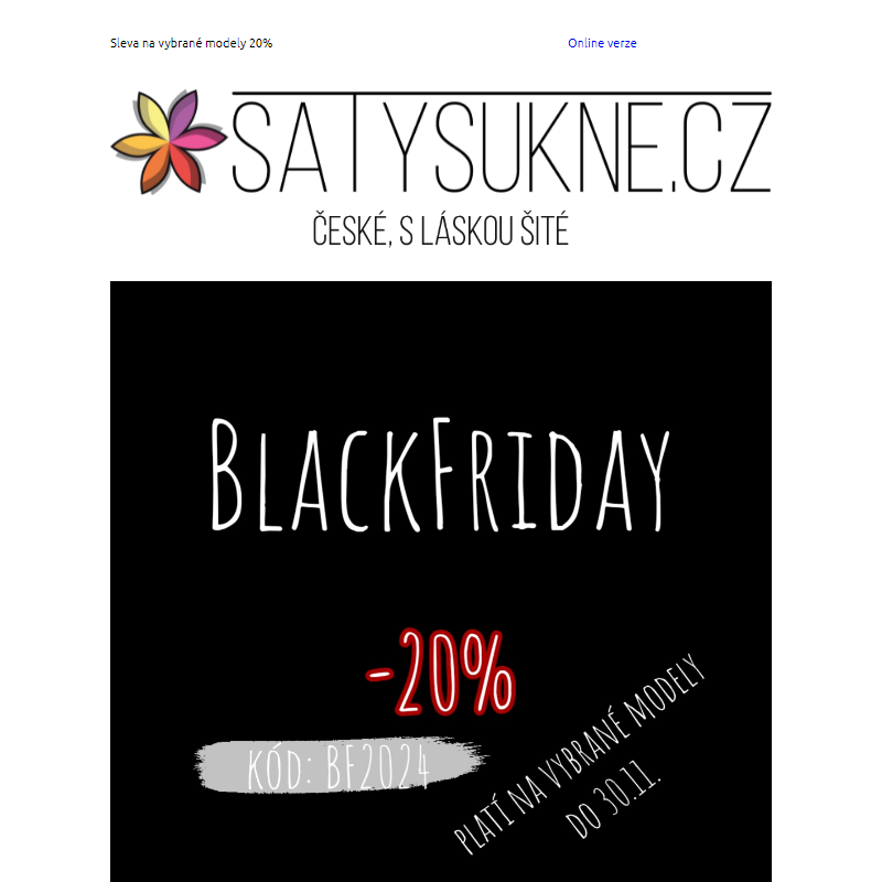 BlackFriday slevy _