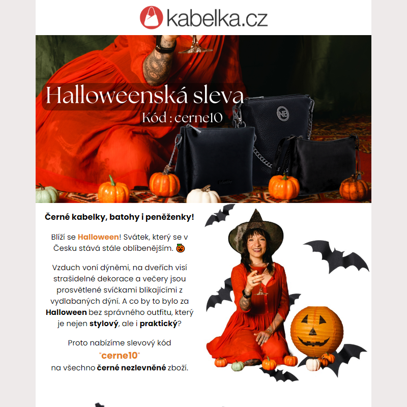 Užijte si Halloween se speciální slevou!