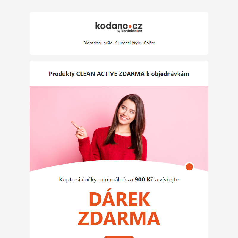 Produkty Clean Active ZDARMA k objednávkám!