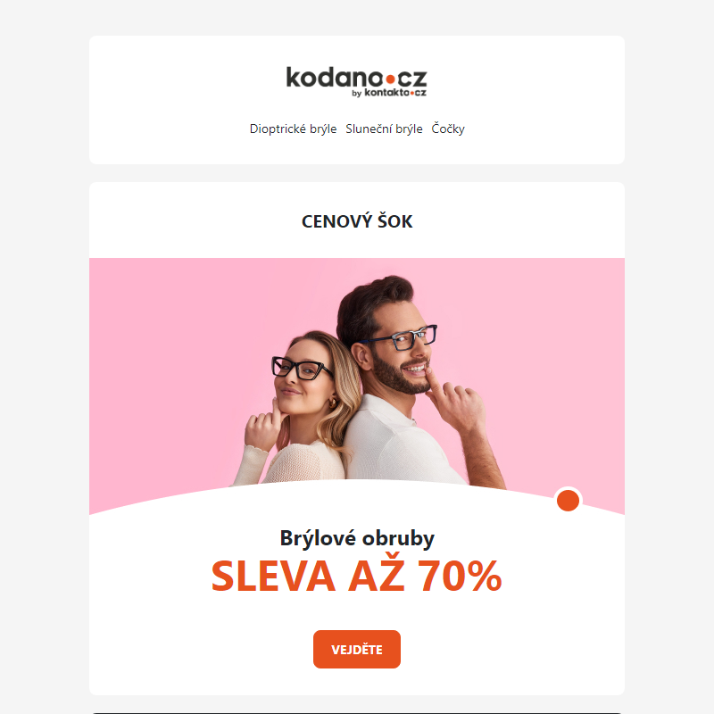 Cenový šok _ brýlové obruby sleva až 70% _