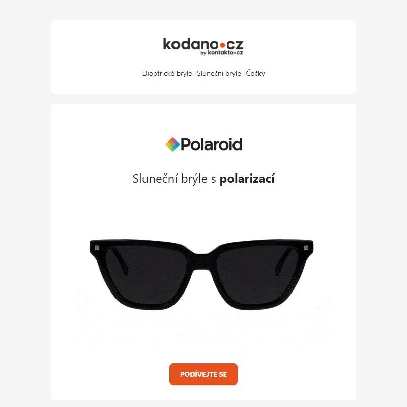 __ Trendy jara: Sluneční brýle Polaroid s polarizací!