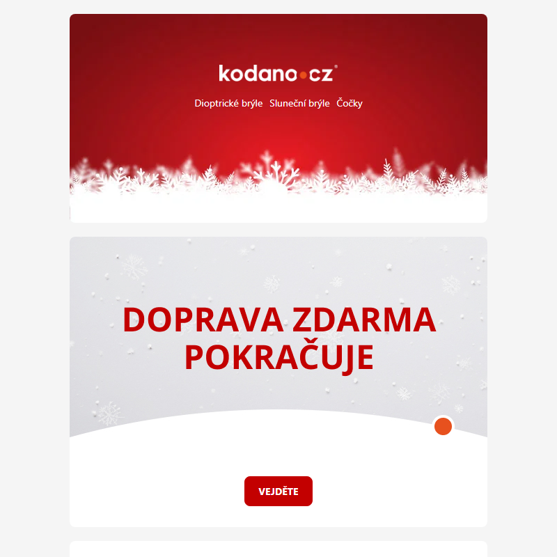 Získejte kód na dopravu zdarma _