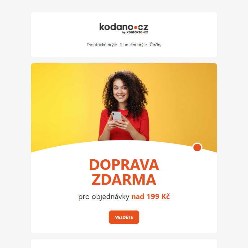 Poslední dny akce _ Doprava zdarma v KODANO!