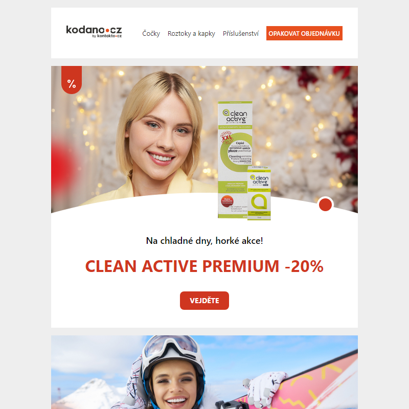 Clean Active Premium -20% | ACUVUE® OASYS 6 čoček za 461 KČ!