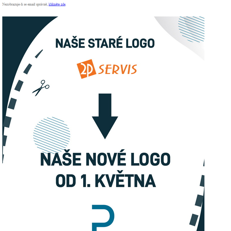 __  Od 1.5. budeme mít nové Logo    _ _