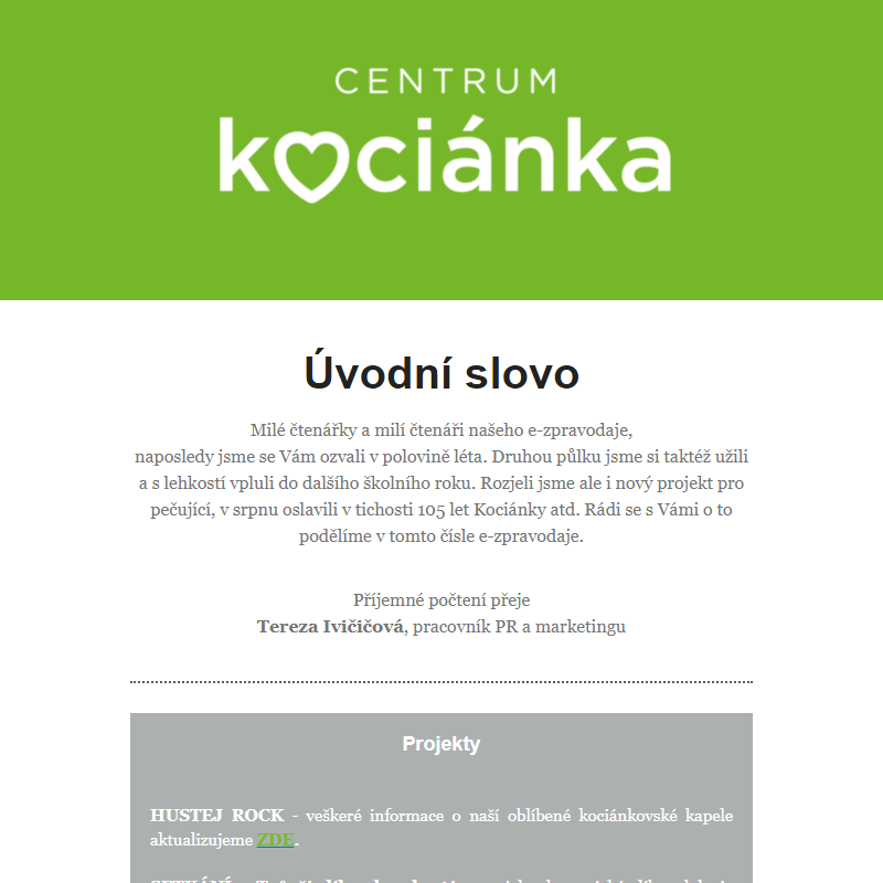 e-zpravodaj IV/2024 Centrum Kociánka _