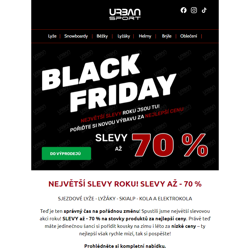 __ Největší SLEVY roku _ SLEVY až - 70 % v rámci BLACK FRIDAY _