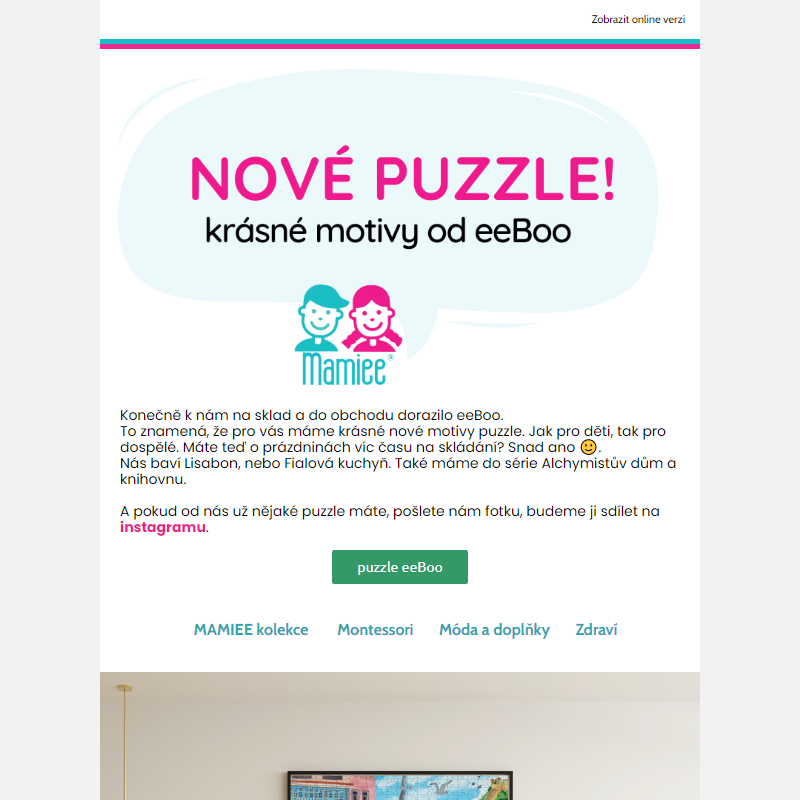 Máme nové puzzle od eeBoo __