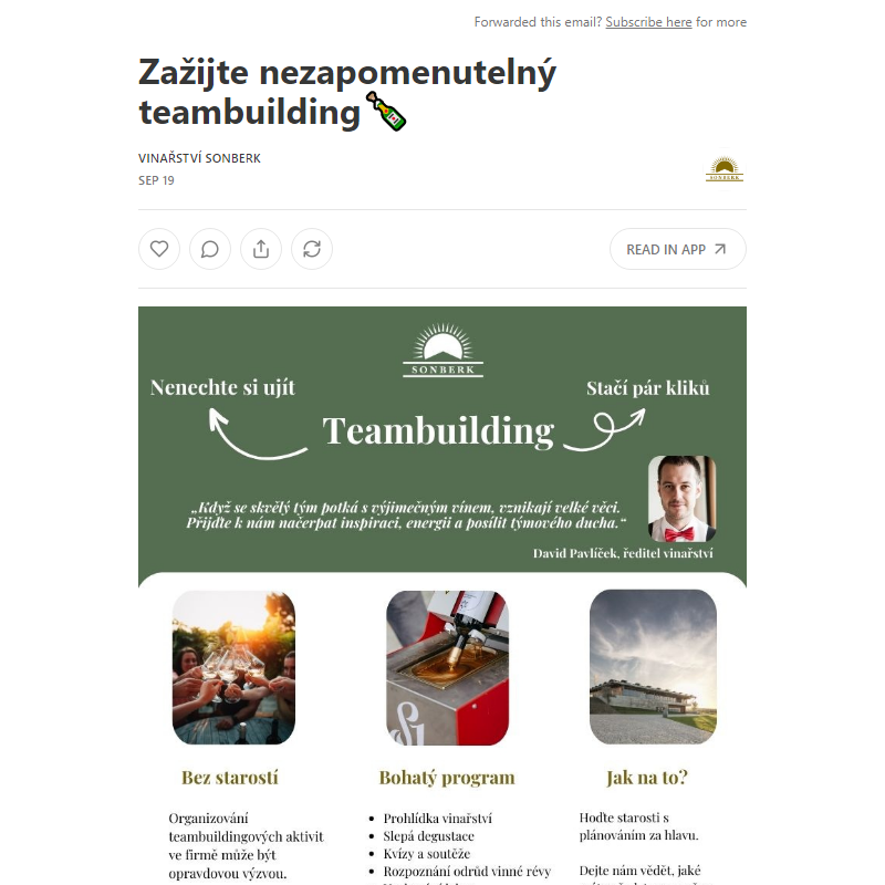 Zažijte nezapomenutelný teambuilding_