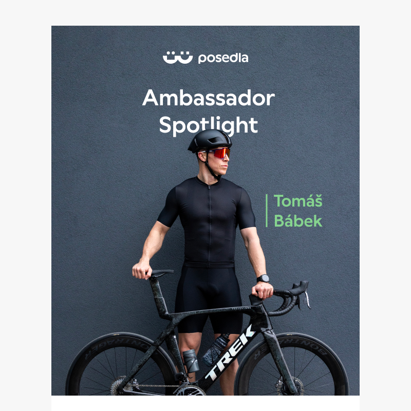Ambassador Spotlight: Tomáš Bábek (mistr dráhové cyklistiky)
