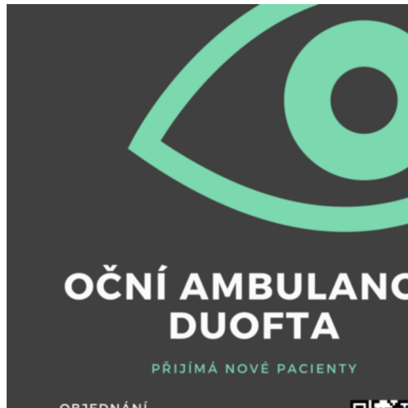 Oční ambulance DUOFTA - příjem nových pacientů