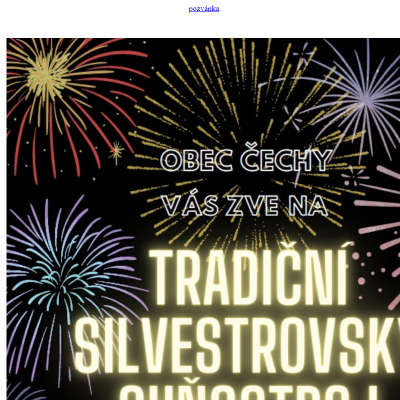 ČECHY - TRADIČNÍ SILVESTROVSKÝ OHŇOSTROJ 31.12.2024