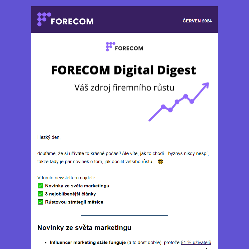 Buďte o krok napřed s našimi tipy pro růst _ | FORECOM