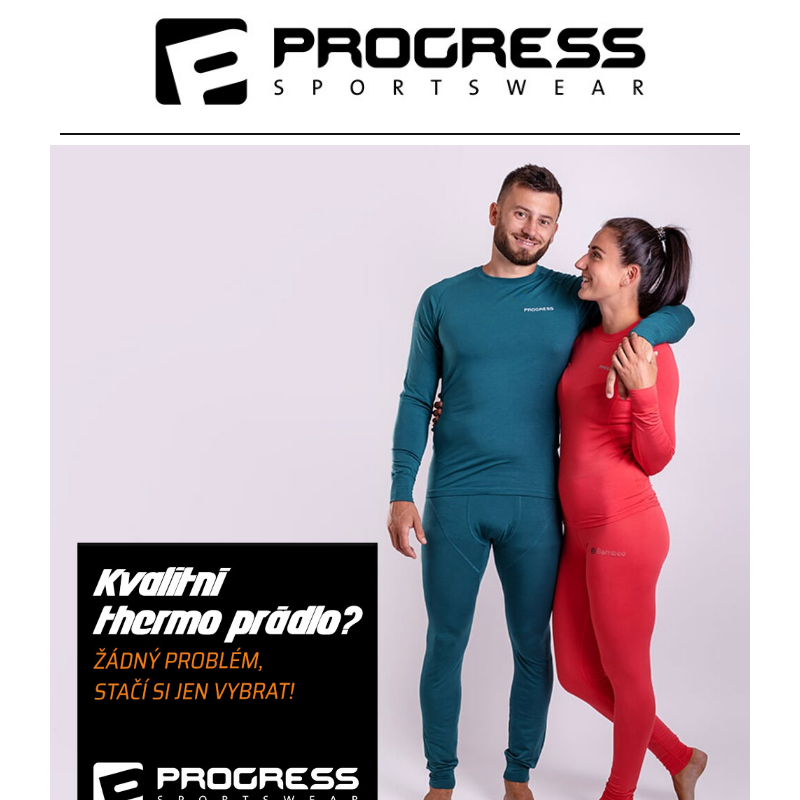 Připravte se na zimu s funkčním prádlem od PROGRESS