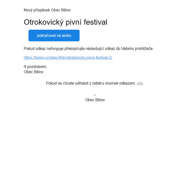 Otrokovický pivní festival