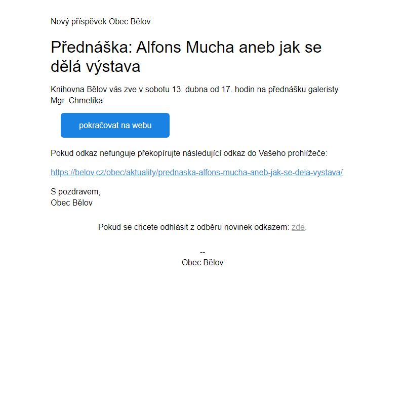 Přednáška: Alfons Mucha aneb jak se dělá výstava