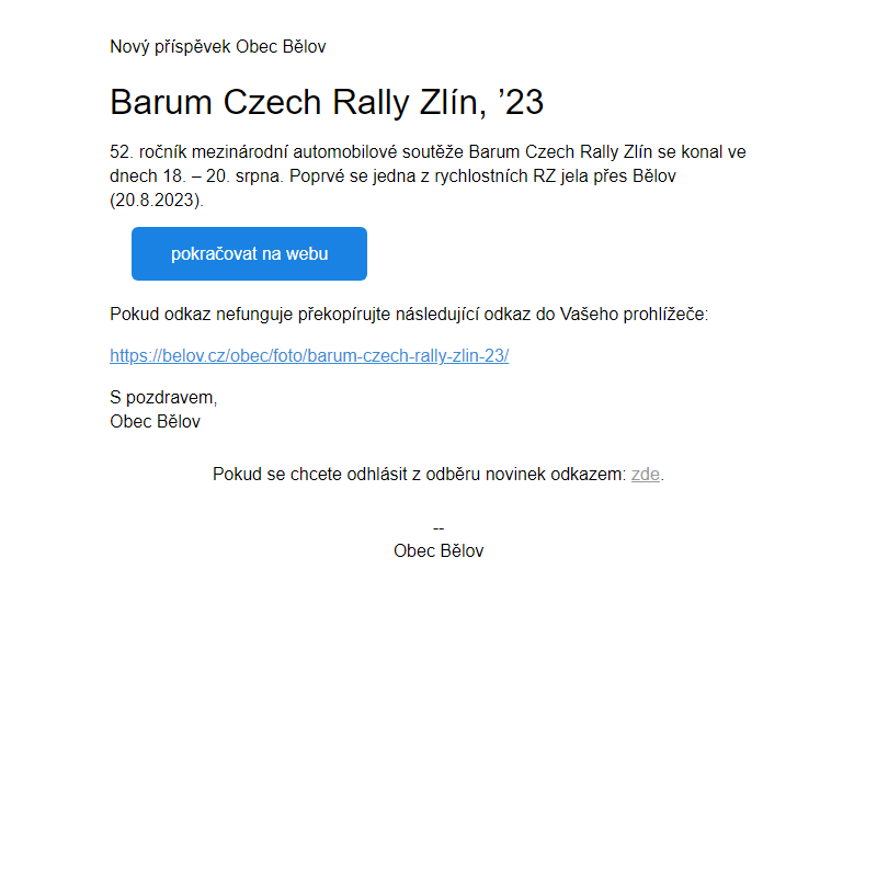 Barum Czech Rally Zlín, ’23