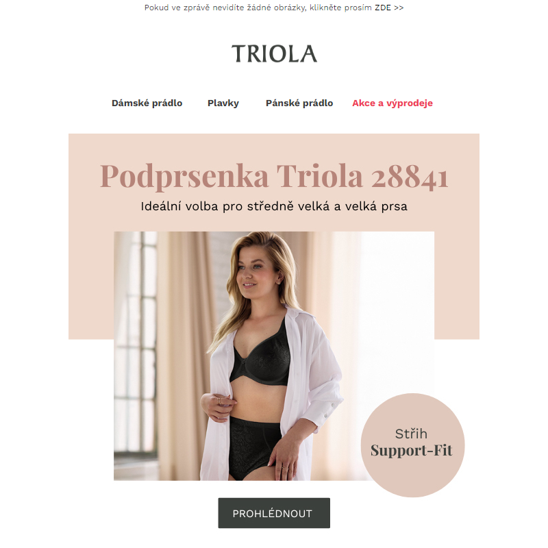 _ Triola Support-Fit | Výprodej plavek | Menstruační kalhotky