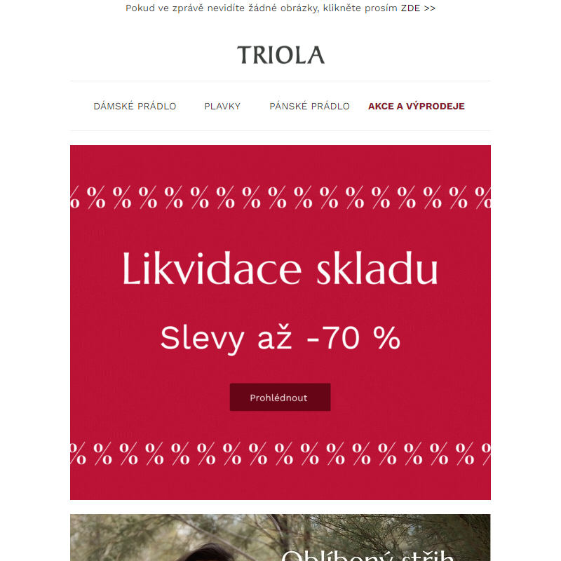 __ Likvidace skladu | Až -70 % | Novinky Dorina