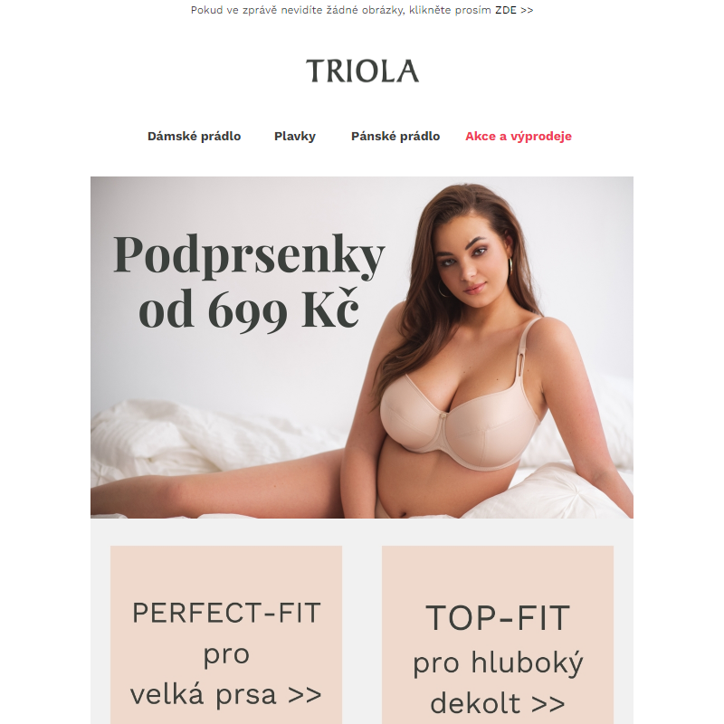 _ Výprodej Triola | Panache -12 % | Nově 30 dní na vrácení