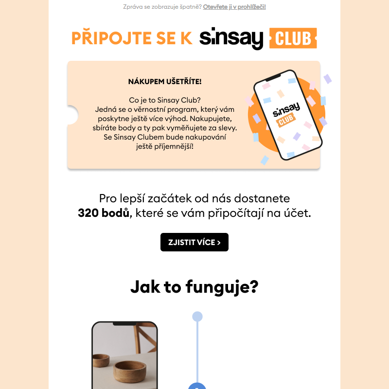 Přidejte se do _ Sinsay CLUB _