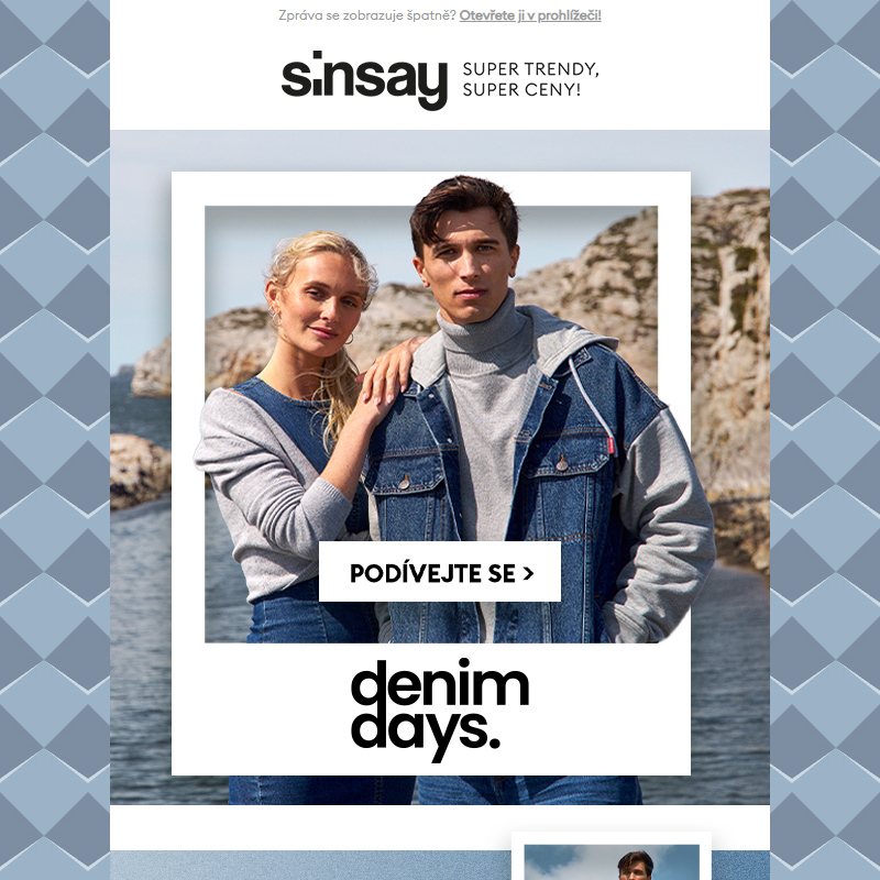 Denim Days: Kvůli lásce k DENIMU _