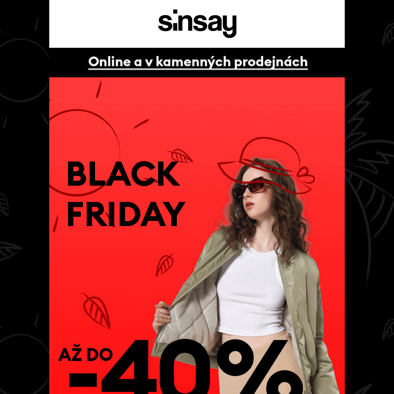 BLACK FRIDAY _ Až do [ -40% ] _