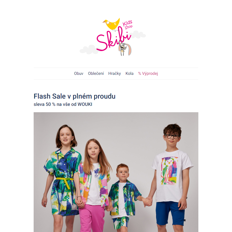 __ Letní FLASH SALE -- WOUKI --