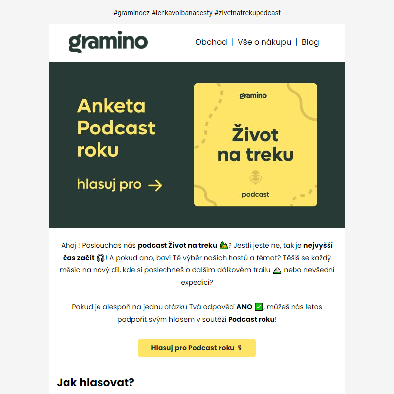 ŽIVOT NA TREKU jako Podcast roku? __