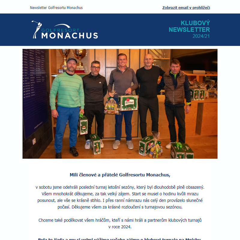 Novinky z Mnichu - newsletter 21-24